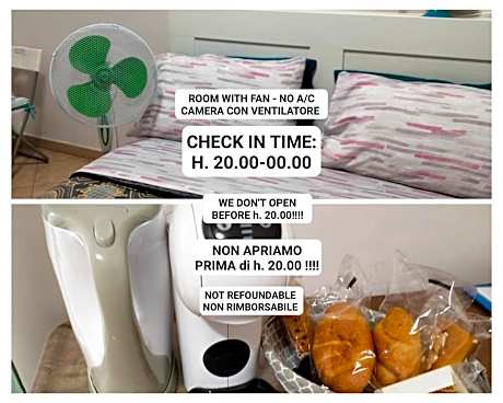 La Perla B & B Check in Time from h 20 pm till Midnight Orario check in da h 20 pm a mezzanotte