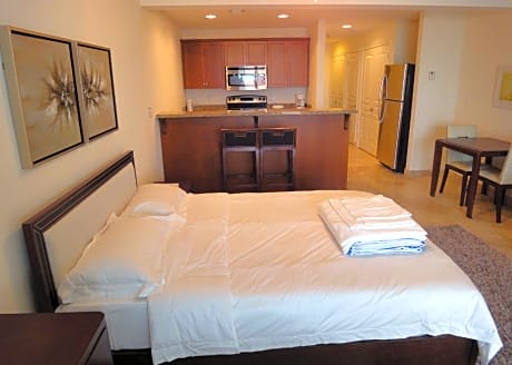 Studio with Courtyard View