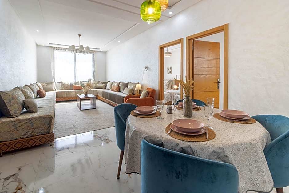 Fun and Sun - Appartement de luxe - Dahomey Beach - Bouznika