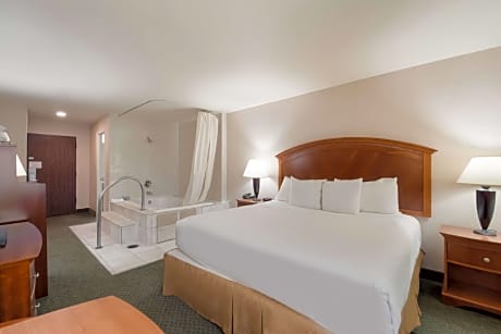 Jacuzzi 1 King Bed