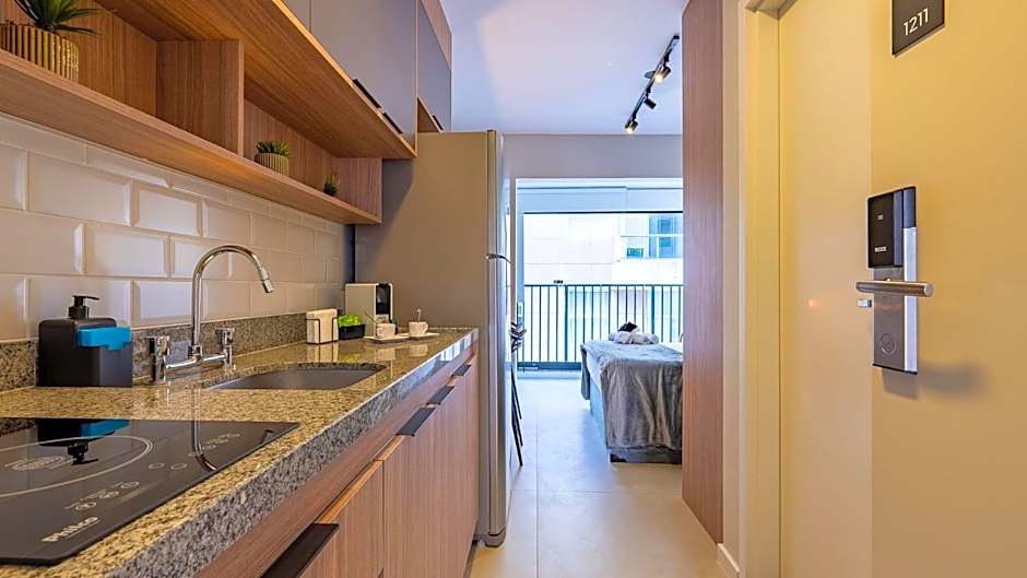 Studios modernos e completos ao lado da estação Vila Mariana