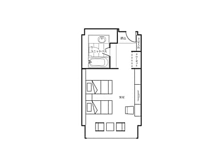 Twin Room with Forest View