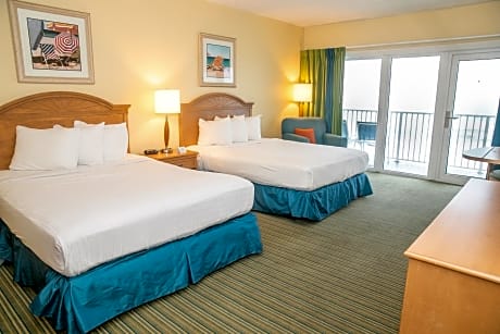 Oceanfront Room with Two Queen Beds