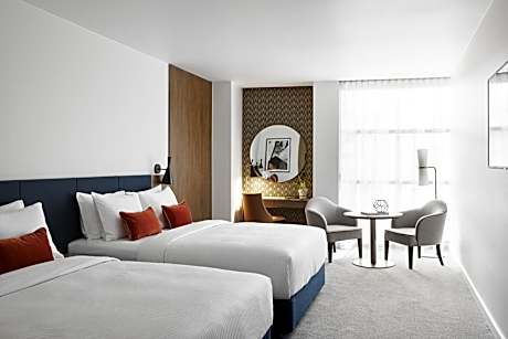 Premium Queen Room with Two Queen Beds and City View