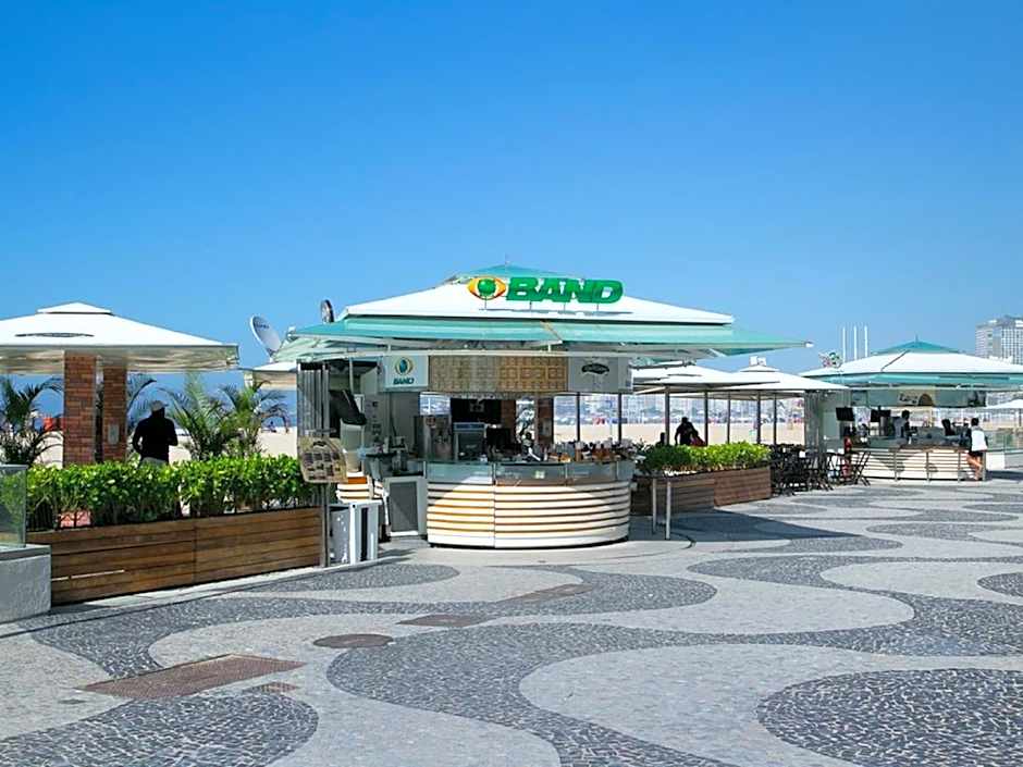 Deslumbrante vista para a Praia de Copacabana.