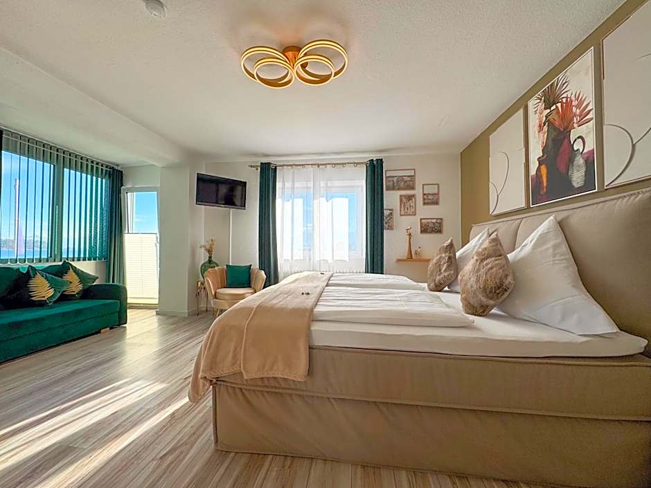 Sieben Zimmer am See