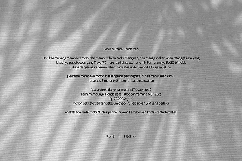 Trava House Villa Jogja