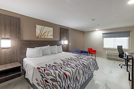 Deluxe King Room Disability Access Roll-In Shower Non-Smoking