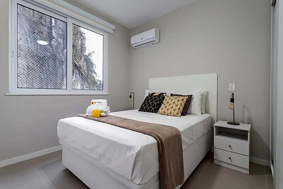 Apartamento em Botafogo a 9min da praia - MRF1307