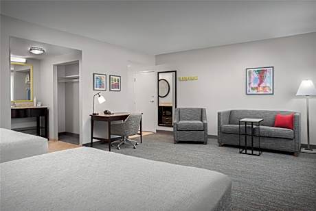 Queen Studio Suite with Two Queen Beds and Sofa Bed - Non-Smoking