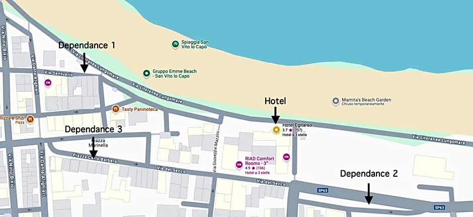 Hotel Egitarso Sul Mare