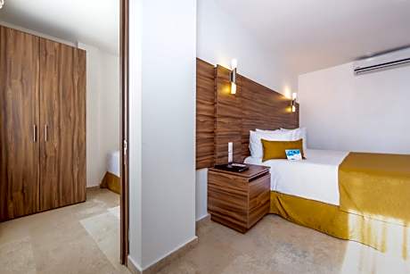 Suite with One King and One Double Beds - Non-Smoking