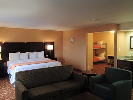 1 King Bed And 2 Twin Beds Family Suite Non-Smoking