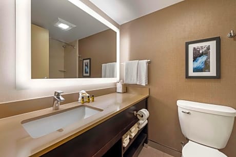 Two-Room King Suite with Sofa Bed - Fireplace