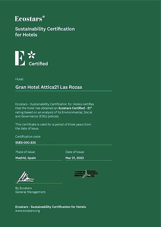 Gran Hotel Attica21 Las Rozas