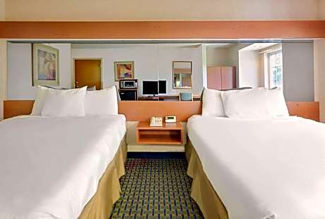2 Queen Beds Mobility Accessible Room Smoking