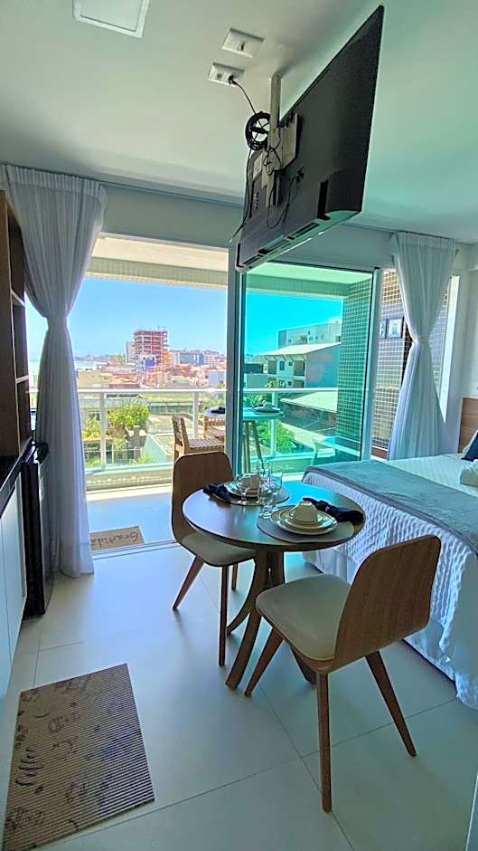 Rn studio Premium AP 116, WI-FI, piscina, TV 43, 30m do mar