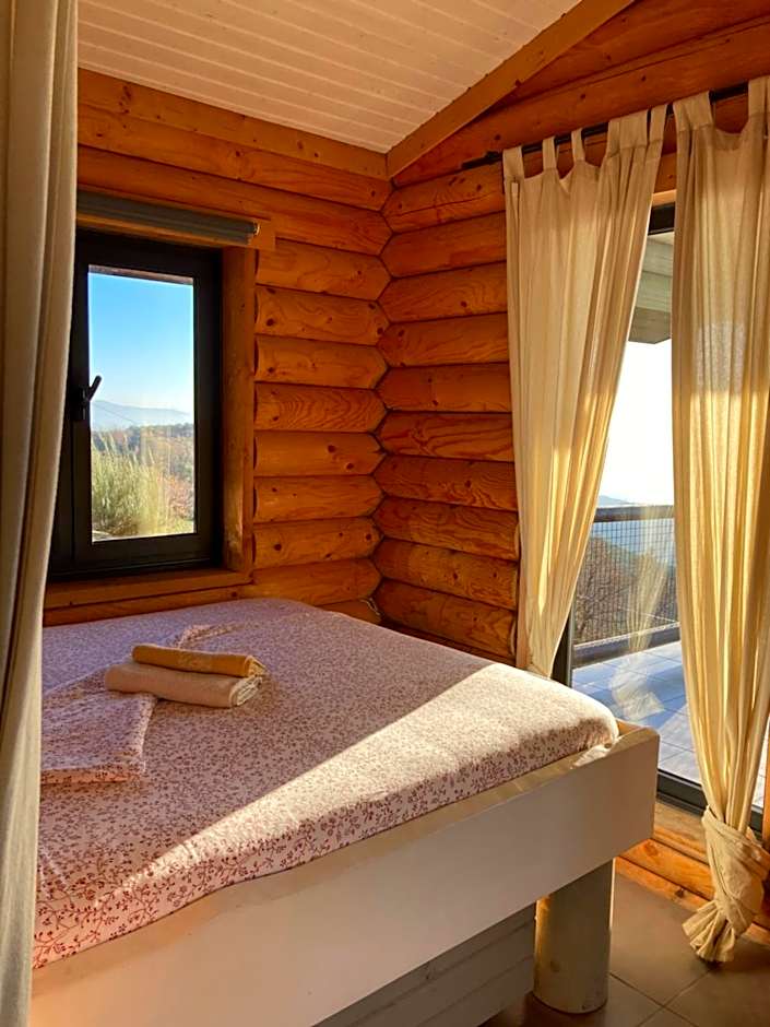 Mountain Log Cabin O Lobo