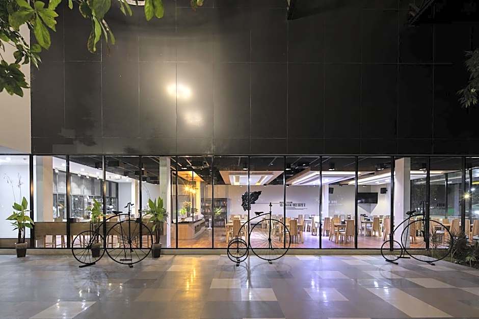 The VELO'S hotel and BMX pump track