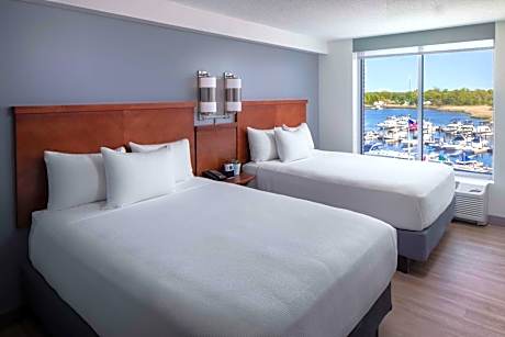 Queen Room with Two Queen Beds and Water View