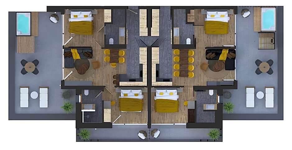 Das Goldjuwel - Luxury Apartments with private Spa