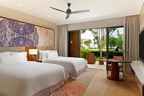 Guest Room, 2 Queen Bed, Tropical View