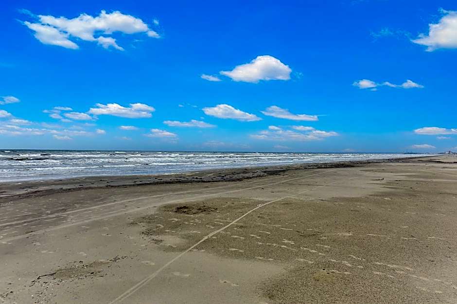 The Dawn on Galveston Beach