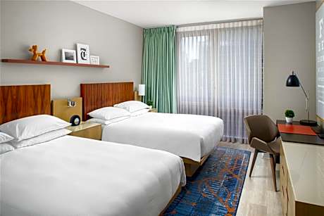 Queen Room with Two Queen Beds with Accessible Shower - Disability Access