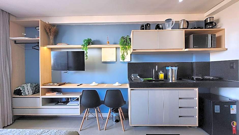 Studio with Balcony and Sea View