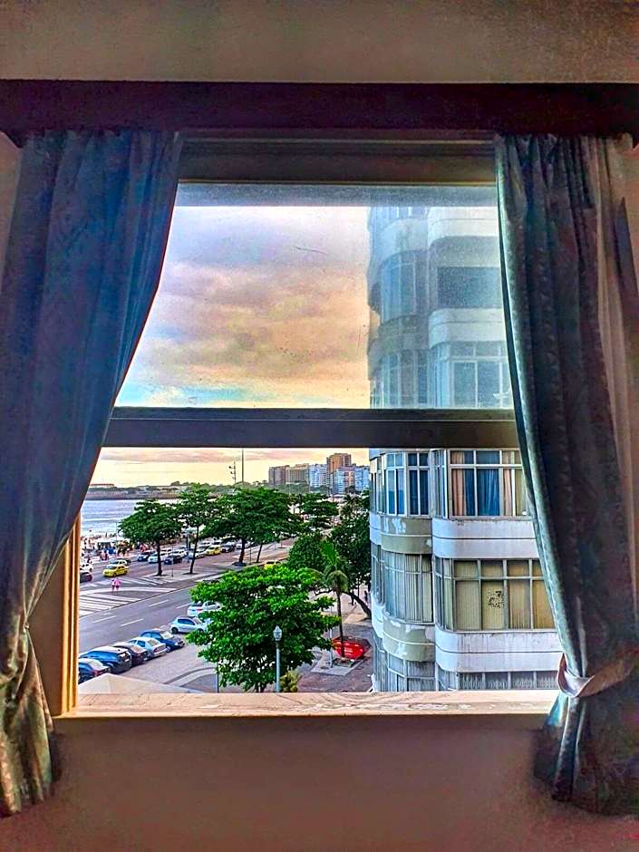 Apartment overlooking Copacabana Beach