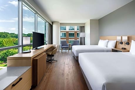 Room, 1 King Bed with Sofa bed, River View, Corner (Specialty) (1 King Bed and 1 Double Sofa Bed)