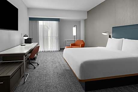 Larger King Room with Roll In Shower - Mobility/Hearing Accessible