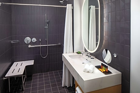 2 Q Balc Mob Acc Roll In Shower 2 Room Suite