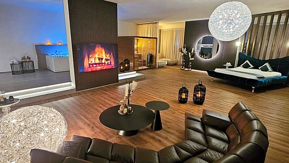 Privat-Spa mit Whirlpool und Sauna in Sursee