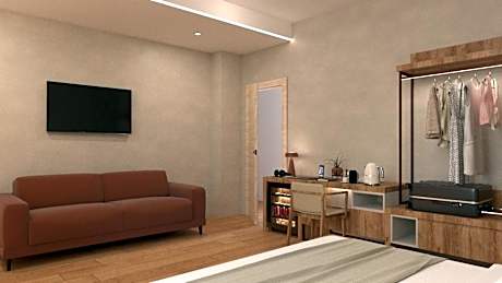 Family Room with Terrace
