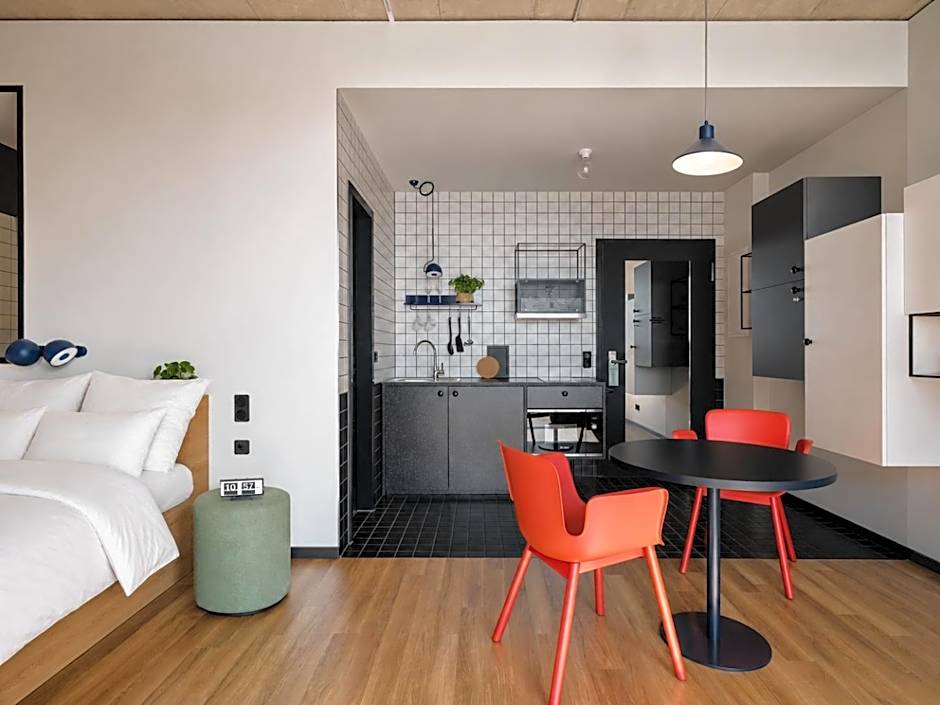 STAYERY Gütersloh Hauptbahnhof & City Center - alle Zimmer mit Klimaanlage