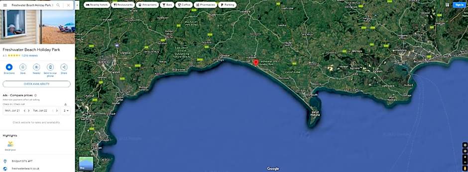 FRESHWATER BEACH HOLIDAY HOME