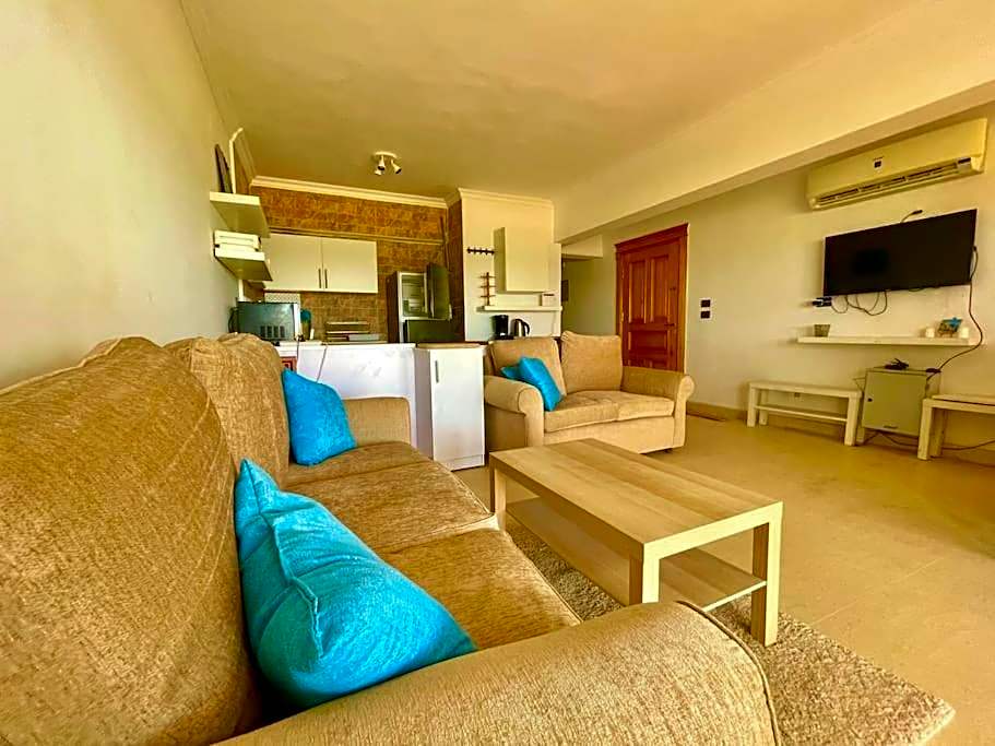 Breathtaking Luxury & Spacious FAMILY 2-Bed 1st Row Seaview at Stella SeaView Sokhna - Families Only