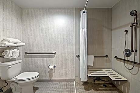 1 King Comm Mobil Access Roll Shower Courtyard View