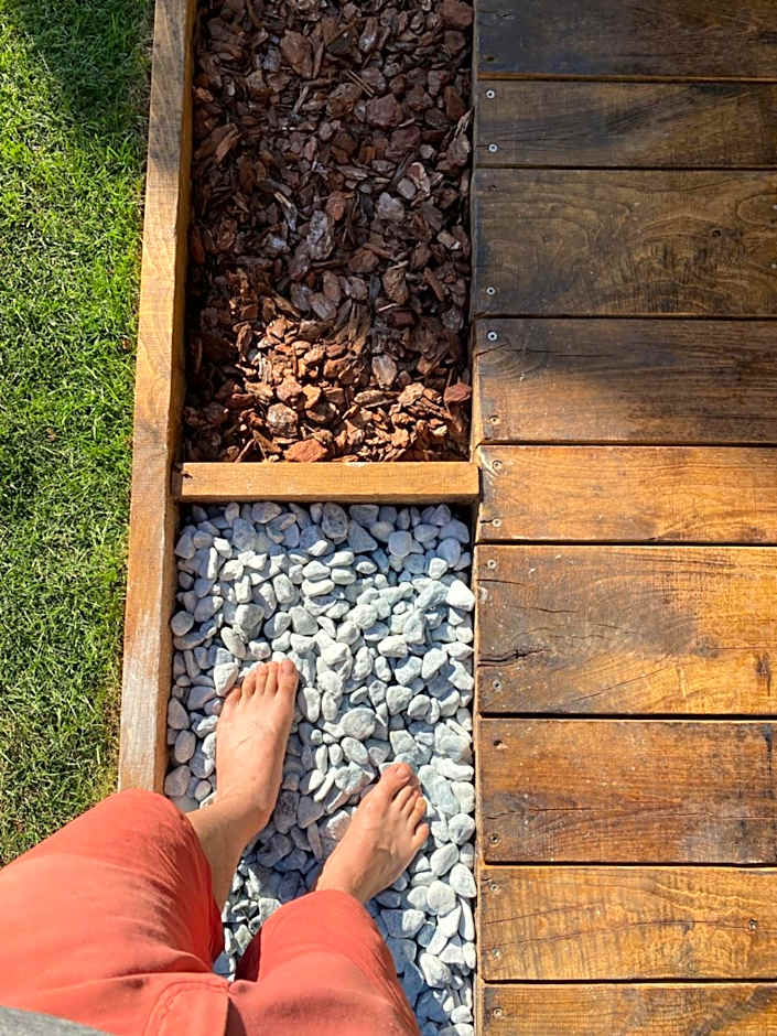 B&B IDUEVAGAMONDI immerso nel bosco tra le MONTAGNE con area benessere come EXTRA