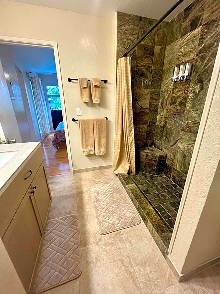 Beachfront 1 Bedroom Condo with Private Beach, Pool, Hot Tub