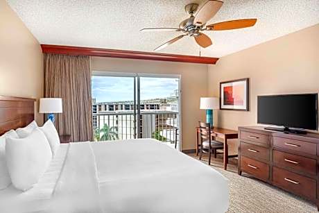 One-Bedroom King Suite with Balcony - Partial Ocean View
