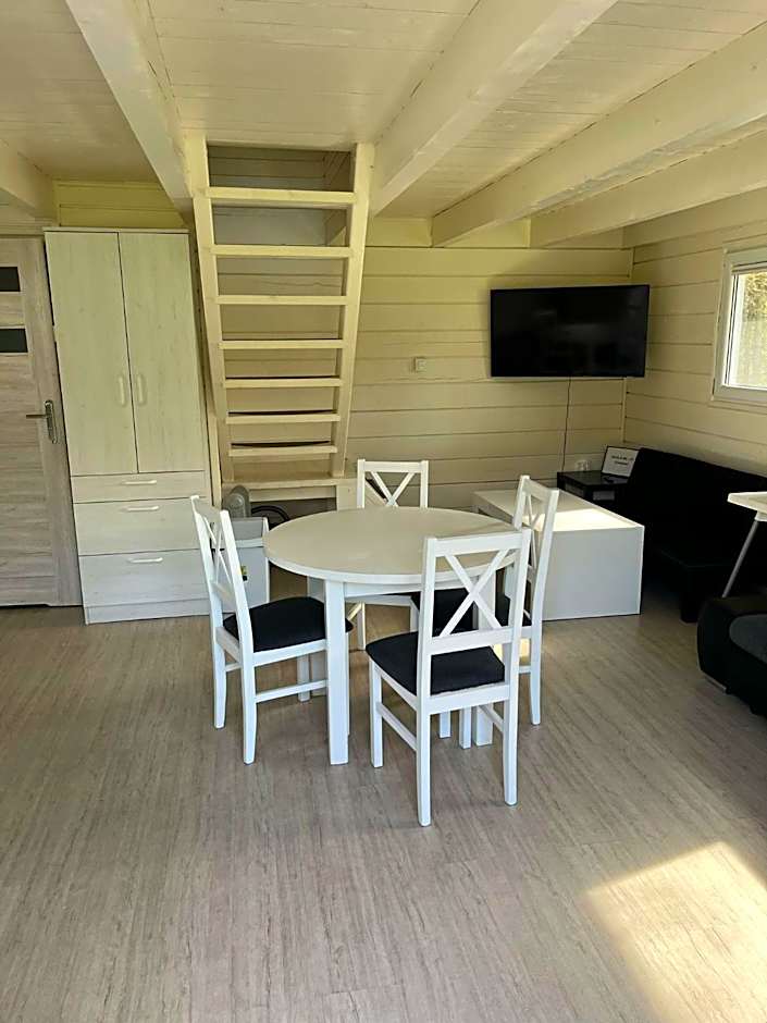 Domki nad jeziorem Kazub