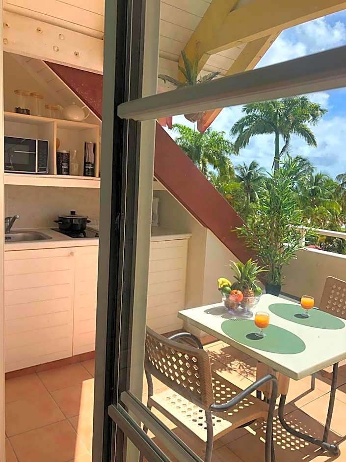 Studio vue sur mer en résidence de vacances