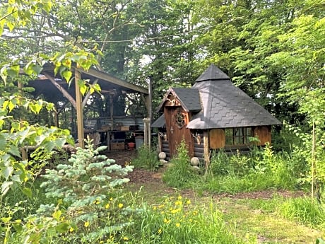 The Hobbit House and Secret Garden