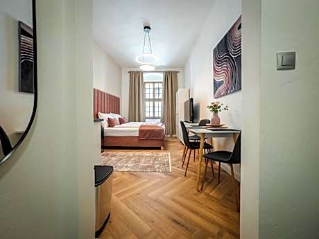 Studio Apartment with One Double Bed