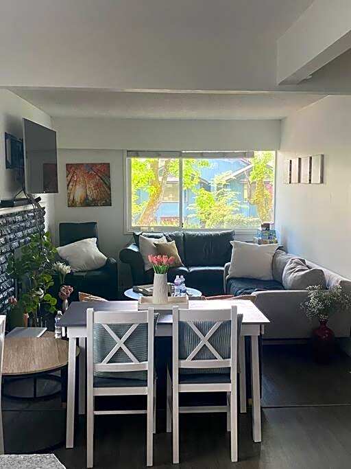 Room in an upper level 4 bedroom-1bathroom home on a quiet tree lined street