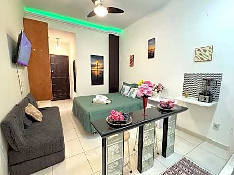 Studio para Casal 3 Minutos da Praia NSC1032-401