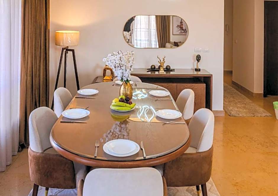 Cairo Festival City ,New, Luxury, Modern 3BR + Maid Room