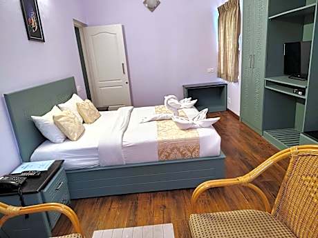 Family Retreat First Floor with Exterior Balcony Garden View